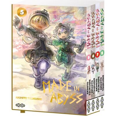 Ototo Made in abyss - pack or tomes 5 à 8 - Publicité Ototo Made in abyss - pack or tomes 5 à 8 - Publicité