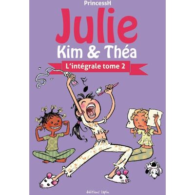 LAPIN Julie, Kim et Théa - intégrale tome 2 - Publicité LAPIN Julie, Kim et Théa - intégrale tome 2 - Publicité