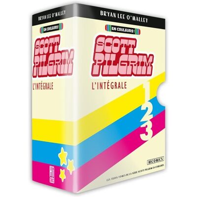 HiComics Scott Pilgrim - coffret tomes 1 à 3 - Publicité HiComics Scott Pilgrim - coffret tomes 1 à 3 - Publicité