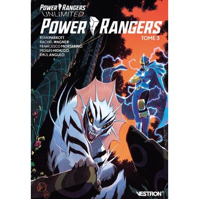 Vestron Power Rangers - unlimited tome 3 - Publicité Vestron Power Rangers - unlimited tome 3 - Publicité