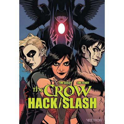 Vestron The Crow - Hack Slash - Publicité Vestron The Crow - Hack Slash - Publicité