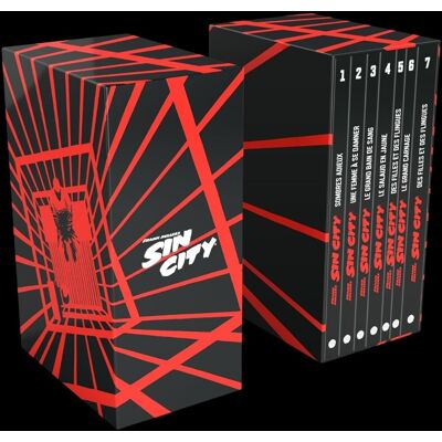 Huginn & Muninn Sin City - coffret tomes 1 à 7 - Publicité Huginn & Muninn Sin City - coffret tomes 1 à 7 - Publicité