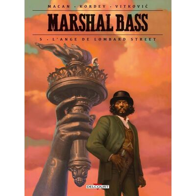 Delcourt Marshal Bass tome 5 - Publicité Delcourt Marshal Bass tome 5 - Publicité
