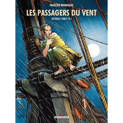 Delcourt Les passagers du vent - intégrale tomes 1 à 5 - Publicité Delcourt Les passagers du vent - intégrale tomes 1 à 5 - Publicité