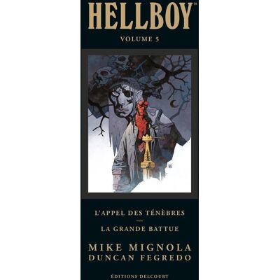 Delcourt Hellboy - deluxe tome 5 - Publicité Delcourt Hellboy - deluxe tome 5 - Publicité