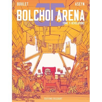 Delcourt Bolchoi Arena tome 3 - Publicité Delcourt Bolchoi Arena tome 3 - Publicité