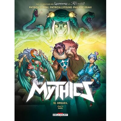 Delcourt Les Mythics tome 16 - Publicité Delcourt Les Mythics tome 16 - Publicité