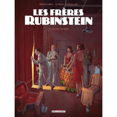 Delcourt Les frères Rubinstein tome 4 - Publicité Delcourt Les frères Rubinstein tome 4 - Publicité