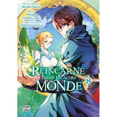 Delcourt Réincarné dans un autre monde tome 8 - Publicité Delcourt Réincarné dans un autre monde tome 8 - Publicité