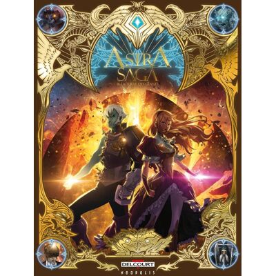 DELCOURT Astra Saga tome 3 - Publicité DELCOURT Astra Saga tome 3 - Publicité