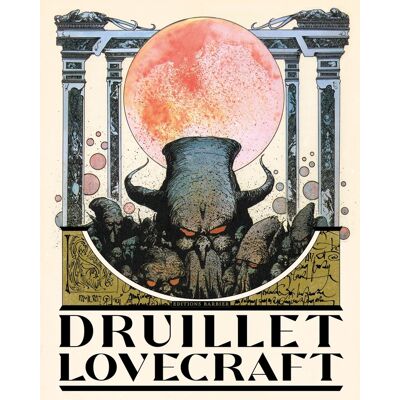 Barbier Druillet - Lovecraft - Publicité Barbier Druillet - Lovecraft - Publicité