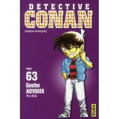 Kana détective Conan tome 63 - Publicité Kana détective Conan tome 63 - Publicité