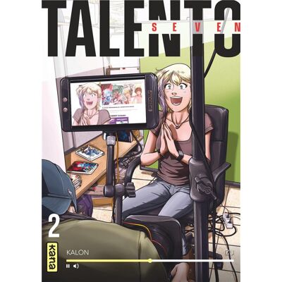 Kana Talento seven tome 2 - Publicité Kana Talento seven tome 2 - Publicité
