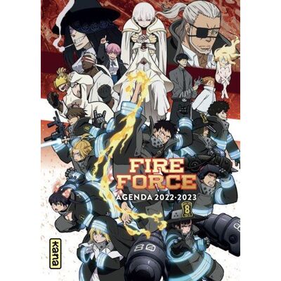 Kana Agenda fire force 2022-2023 - Publicité Kana Agenda fire force 2022-2023 - Publicité