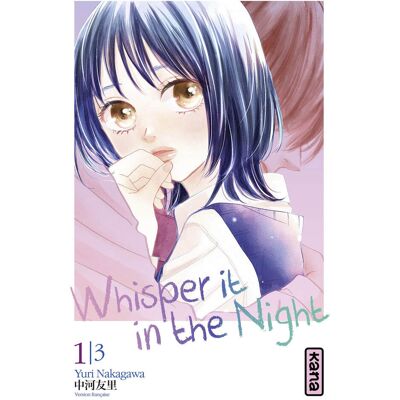 Kana Whisper it in the night tome 1 - Publicité Kana Whisper it in the night tome 1 - Publicité