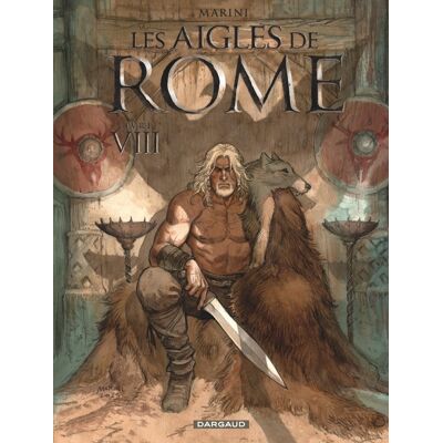 Dargaud Les aigles de Rome tome 8 (couverture Arminius) + ex-libris offert - Publicité Dargaud Les aigles de Rome tome 8 (couverture Arminius) + ex-libris offert - Publicité