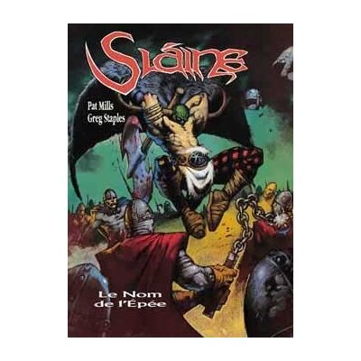 Glénat slaine tome 7 - le nom de l'épée - Publicité Glénat slaine tome 7 - le nom de l'épée - Publicité