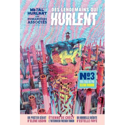 Les Humanoïdes Associés Des lendemains qui hurlent (livre dépliant) tome 3 - Publicité Les Humanoïdes Associés Des lendemains qui hurlent (livre dépliant) tome 3 - Publicité