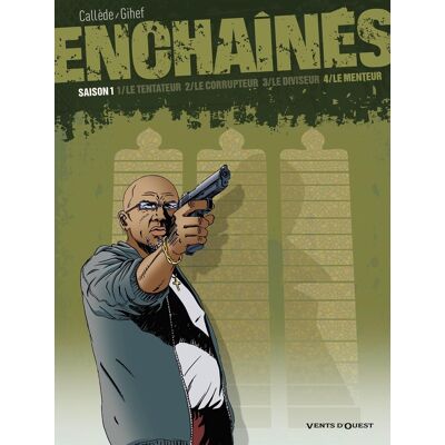 Vents d'Ouest les enchaînés - saison 1 tome 4 - le menteur (édition 2010) - Publicité Vents d'Ouest les enchaînés - saison 1 tome 4 - le menteur (édition 2010) - Publicité