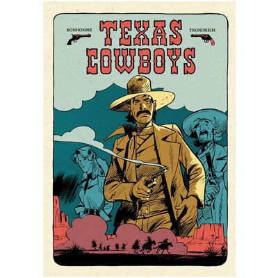 Dupuis Texas Cowboys - coffret - Publicité Dupuis Texas Cowboys - coffret - Publicité