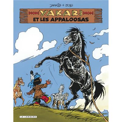 Éditions du Lombard Yakari tome 31 - Yakari et les appaloosas - Publicité Éditions du Lombard Yakari tome 31 - Yakari et les appaloosas - Publicité