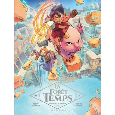 Éditions du Lombard La forêt du temps tome 4 - Publicité Éditions du Lombard La forêt du temps tome 4 - Publicité
