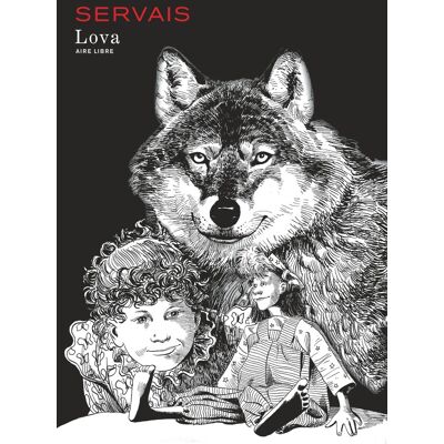 Dupuis Lova (édition spéciale noir et blanc) - Publicité Dupuis Lova (édition spéciale noir et blanc) - Publicité