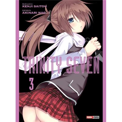 PANINI Trinity seven tome 3 - Publicité PANINI Trinity seven tome 3 - Publicité