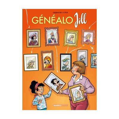 Bamboo Généalo Jill tome 1 - Publicité Bamboo Généalo Jill tome 1 - Publicité