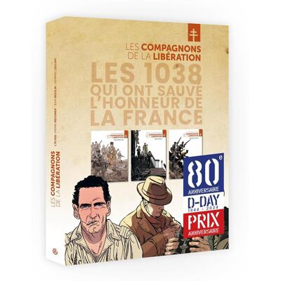 Bamboo Les compagnons de la Libération - coffret tomes 1 à 3 - Publicité Bamboo Les compagnons de la Libération - coffret tomes 1 à 3 - Publicité