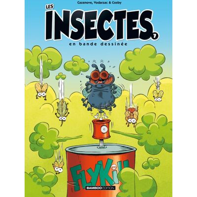Bamboo Les insectes en BD tome 7 - Publicité Bamboo Les insectes en BD tome 7 - Publicité