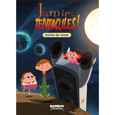 BAMBOO Jamie a des tentacules - roman tome 3 - Publicité BAMBOO Jamie a des tentacules - roman tome 3 - Publicité