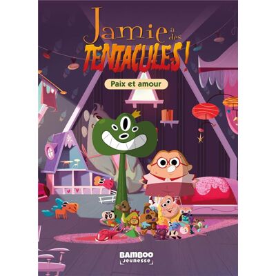 BAMBOO Jamie a des tentacules - roman tome 5 - Publicité BAMBOO Jamie a des tentacules - roman tome 5 - Publicité