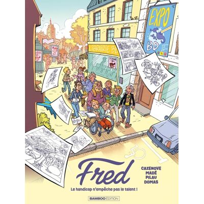 Bamboo Le livre de Fred tome 1 - Publicité Bamboo Le livre de Fred tome 1 - Publicité