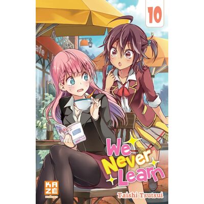 CRUNCHYROLL We never learn tome 10 - Publicité CRUNCHYROLL We never learn tome 10 - Publicité