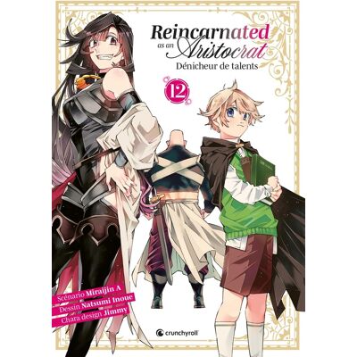 Crunchyroll Reincarnated as an aristocrat tome 12 - Publicité Crunchyroll Reincarnated as an aristocrat tome 12 - Publicité
