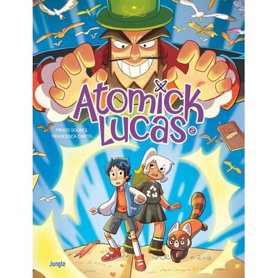 Jungle Atomick Lucas tome 2 - Publicité Jungle Atomick Lucas tome 2 - Publicité