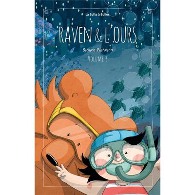 La Boîte à bulles Raven et l'ours tome 3 - Publicité La Boîte à bulles Raven et l'ours tome 3 - Publicité