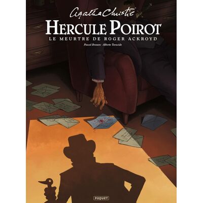 Editions Paquet Hercule Poirot - Le meurtre de Roger Ackroyd - Publicité Editions Paquet Hercule Poirot - Le meurtre de Roger Ackroyd - Publicité