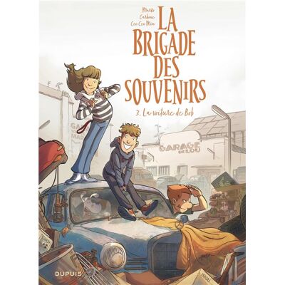 Dupuis La brigade des souvenirs tome 3 - Publicité Dupuis La brigade des souvenirs tome 3 - Publicité