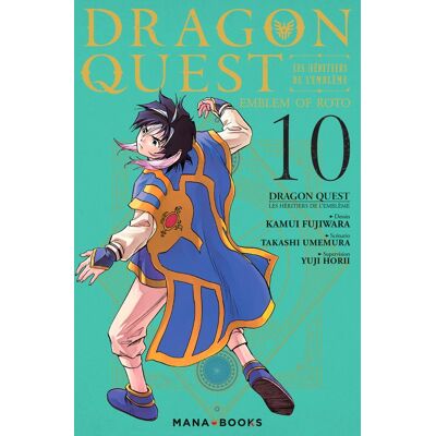 Mana Books Dragon quest - les héritiers de l'emblême tome 10 - Publicité Mana Books Dragon quest - les héritiers de l'emblême tome 10 - Publicité