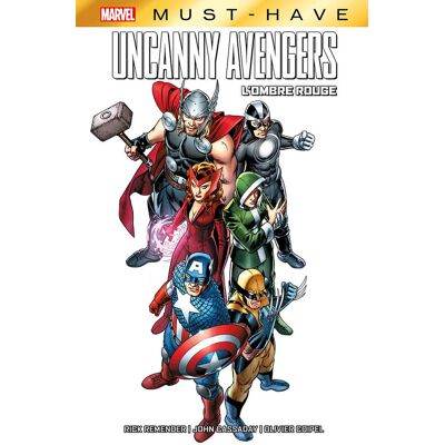 PANINI Uncanny avengers - L'ombre rouge (must-have) - Publicité PANINI Uncanny avengers - L'ombre rouge (must-have) - Publicité