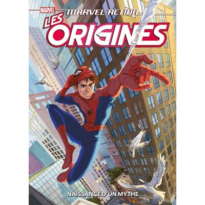 Panini Marvel action - Spider-man les origines - Naissance d'un mythe - Publicité Panini Marvel action - Spider-man les origines - Naissance d'un mythe - Publicité