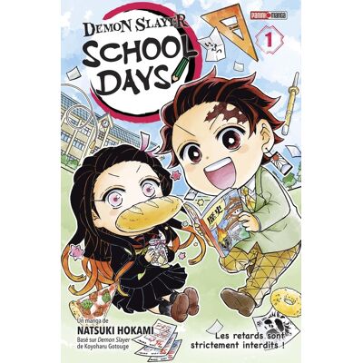 Panini Demon slayer school days tome 1 - Publicité Panini Demon slayer school days tome 1 - Publicité