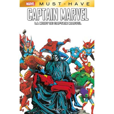 PANINI La mort de Captain Marvel (must have) - Publicité PANINI La mort de Captain Marvel (must have) - Publicité