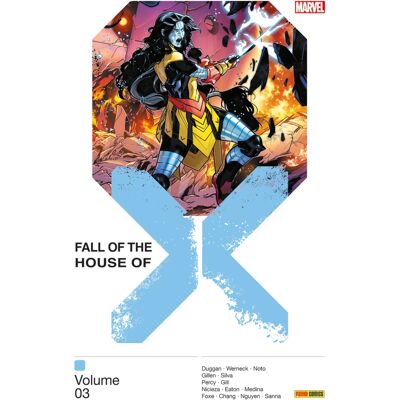 Panini Fall of the house of X / Rise of the powers of X tome 3 - Publicité Panini Fall of the house of X / Rise of the powers of X tome 3 - Publicité
