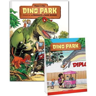 Bamboo Dino park tome 1 + calendrier 2024 offert - Publicité Bamboo Dino park tome 1 + calendrier 2024 offert - Publicité
