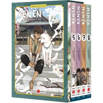 Bamboo Ken'en - comme chien et singe - coffret tomes 5 à 8 - Publicité Bamboo Ken'en - comme chien et singe - coffret tomes 5 à 8 - Publicité
