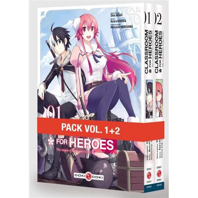 Bamboo Classroom for heroes - pack tomes 1 et 2 - Publicité Bamboo Classroom for heroes - pack tomes 1 et 2 - Publicité
