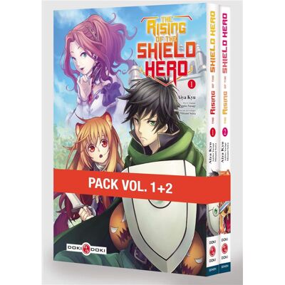 Bamboo The rising of the shield hero - pack promo tomes 1 et 2 - Publicité Bamboo The rising of the shield hero - pack promo tomes 1 et 2 - Publicité